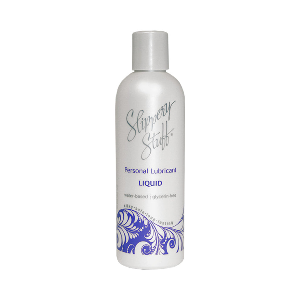 Slippery Stuff Liquid water-based lubricant 8 ounce bottle