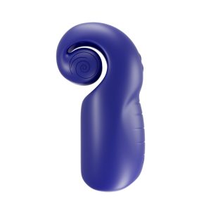 Snail Vibe Evo rechargeable masturbator in navy