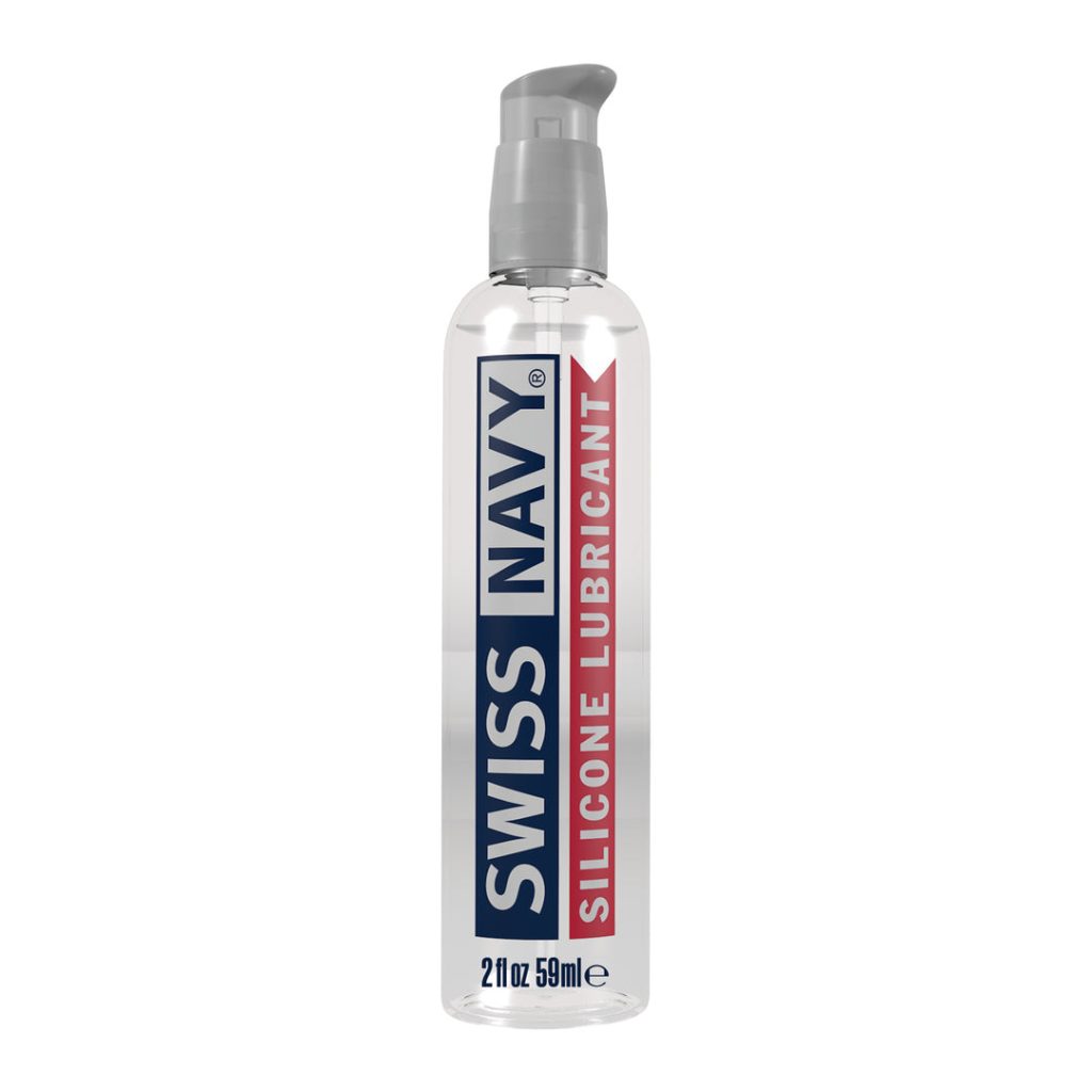 Swiss Navy silicone lubricant 2 ounce bottle